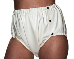 Zeige Details für Latex-Windelhose, je 3 seitliche Druckknöpfe, Schwedenhose, Inkoline Bild von Latex-Windelhose, je 3 seitliche Druckknöpfe, Schwedenhose, Inkoline