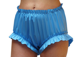Latex-Windelhose mit Rüschen Latex-Windelhose mit Rüschen