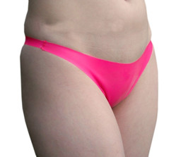Latexslip für Damen Latex-Damenslip