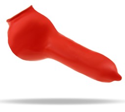 Latex Penishülle - LatexDreamwear - Rot Latex Penishülle - LatexDreamwear - Rot