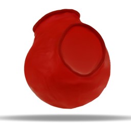 Latex Hodensack - Rot - LatexDreamwear Latex Hodensack - Rot - LatexDreamwear
