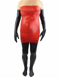 Latex-Kleid Rot - Latexdreamwear Latex-Kleid Rot - Latexdreamwear