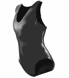 Latex-Body / Badeanzug - Schwarz - LatexDreamwear Latex-Body / Badeanzug - Schwarz - LatexDreamwear