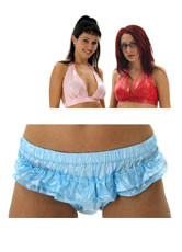 PVC-Unterhosen, PVC-Slips und BHs Plastik-Unterwäsche, PVC-Slips