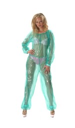 PVC-Plastik-Overall PVC-Plastik-Overall