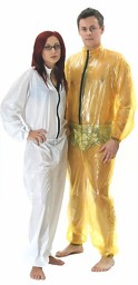 Zeige Details für PVC-Overall mit Stehkragen, Reißverschluss vorn, speziell für Schlanke - Plasticwear Bild von PVC-Overall mit Stehkragen, Reißverschluss vorn, speziell für Schlanke - Plasticwear