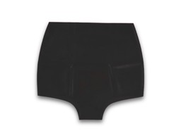 Latex-Hot-Pants von LatexDreamwear, Schwarz Latex-Hot-Pants von LatexDreamwear, Schwarz
