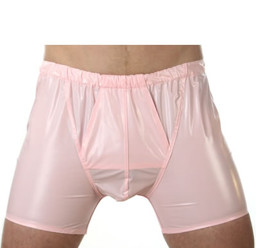 PVC-Herrenunterhose mit Eingriff PVC-Herrenunterhose mit Eingriff