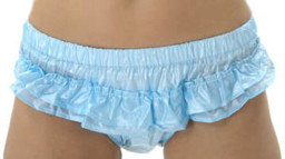 PVC-Minislip mit Rüschen PVC-Minislip mit Rüschen