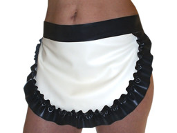 Zeige Details für Latex-Servierschürze, für Zofen und Dienstmädchen, Inkoline Bild von Latex-Servierschürze, für Zofen und Dienstmädchen, Inkoline