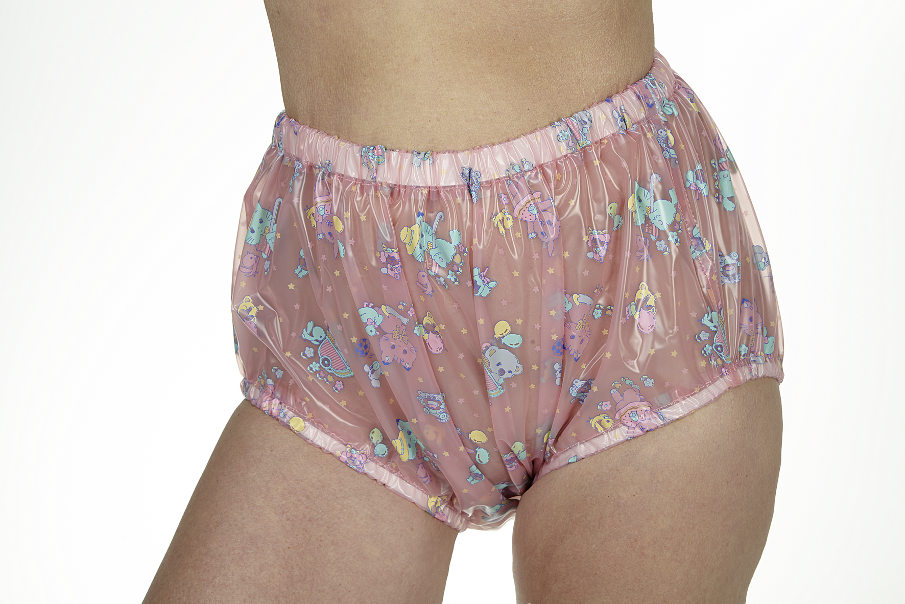 PVC-Schutzhose mit Katzenmotiv