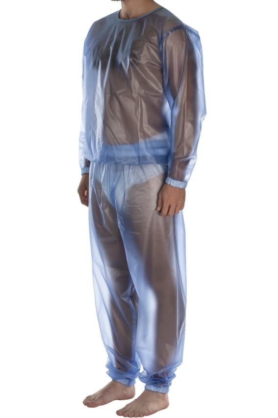 Zweiteiliger PVC-Anzug suprima 9612 für Damen und Herren