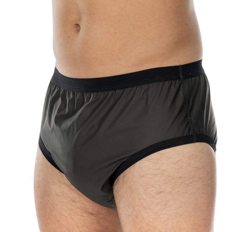 PU-Slip suprima 1286 Inkontinenzslip in seitlicher Ansicht