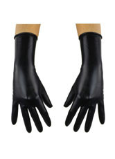 Latex-Handschuhe, Strümpfe und Masken