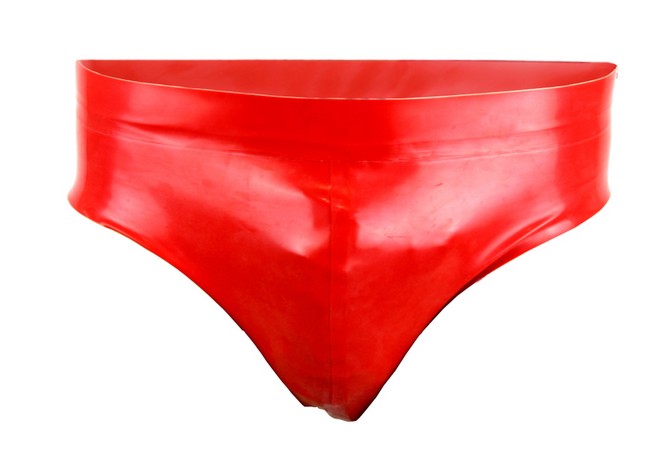 Latex-Slip von LatexDreamwear, Rot