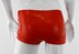 Latex-Hot-Pants von LatexDreamwear, Rot