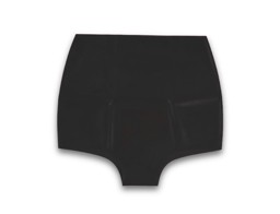 Latex-Hot-Pants von LatexDreamwear, Schwarz