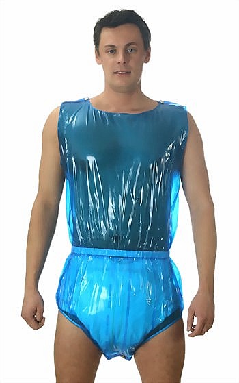 PVC-Windelbody mit Schrittdruckknöpfen